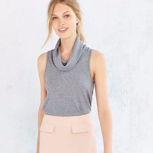 Urban Outfitters Grey Cowl Tank Top